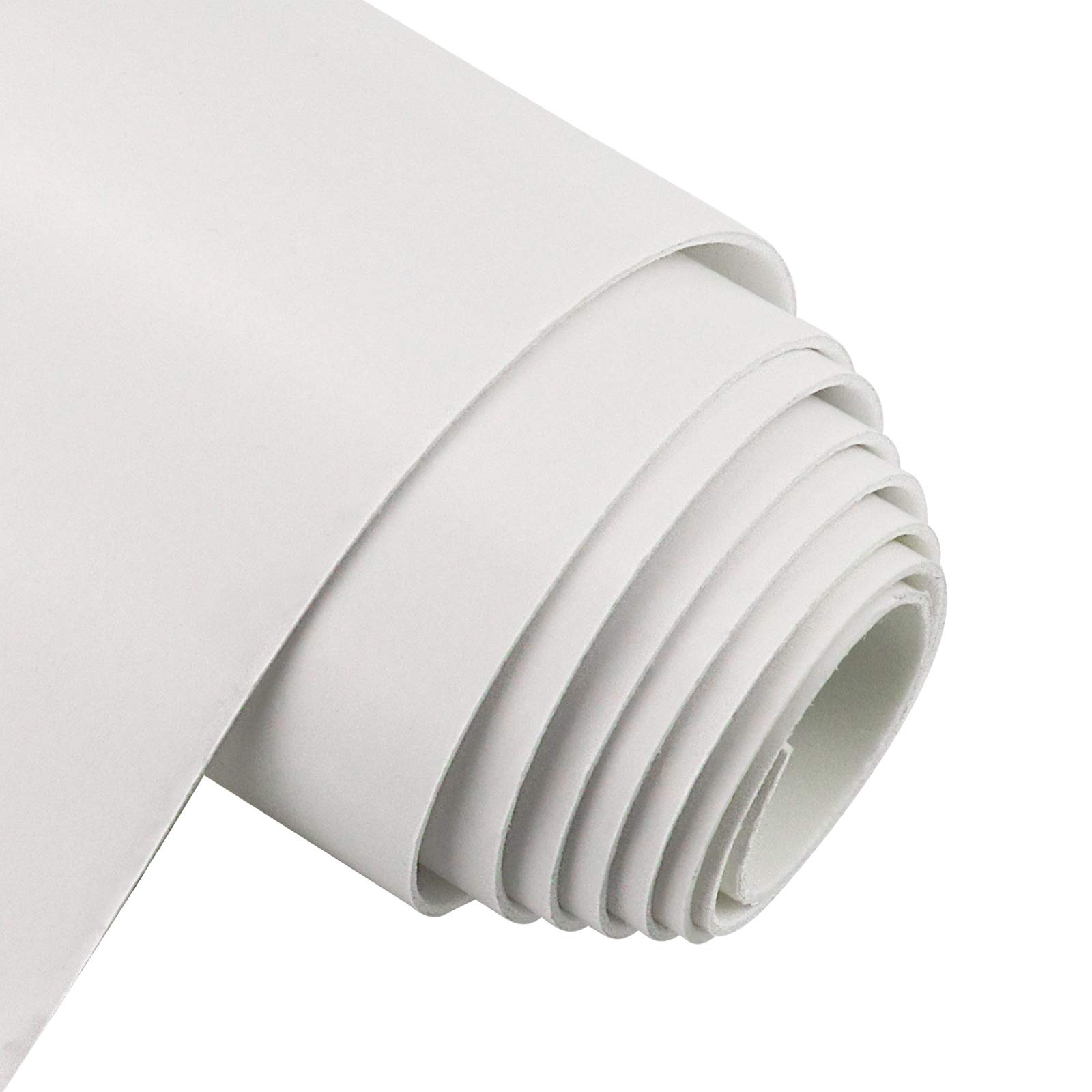 Photo 1 of Foam Insulation Neoprene Sheets with Adhesive,Multi-Function Soundproof Large Marine Closed Cell Neoprene Rubber Roll (W?12 Inch T:1/16 Inch L:98 Inch,White)