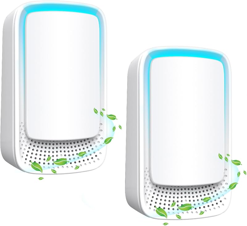 Dayear Air Purifier Plug-in Negative Ion for Bedroom Home 2 Pcs