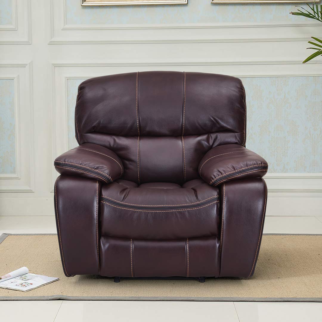 Royal Oak Glyn Single Seater Recliner (Brown) Amazon.in Home & Kitchen