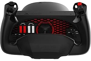 Honeycomb Aeronautical Alpha Flight Controls Yoke & Switch Panel