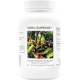 Supreme Nutrition Camu Supreme, 120 Pure Camu Camu Fruit Vegetarian Capsules