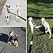 Pecute Dual Dog Leash, Tangle Free 2 Dog Leash Double Dog Walking & Training, Double Lead Dog Leash for Medium/Large Two Dogs with NO Tangle Bungee Leash Coupler