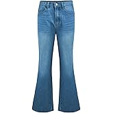 Men's Vintage Jeans Bell Bottom Pants Retro 70s 60s Outfits Flared Jeans Comfortable Stretch Fit for Disco Party
