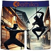 Ethika Mens MID Boxer Brief | Ninjas