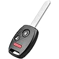 NPAUTO Key Fob Replacement Fits for Honda Pilot 2005 2006 2007 2008, Keyless Entry Remote Control Car Key Fobs, (CWTWB1U545, 35111-S9V-325, 433 Mhz)