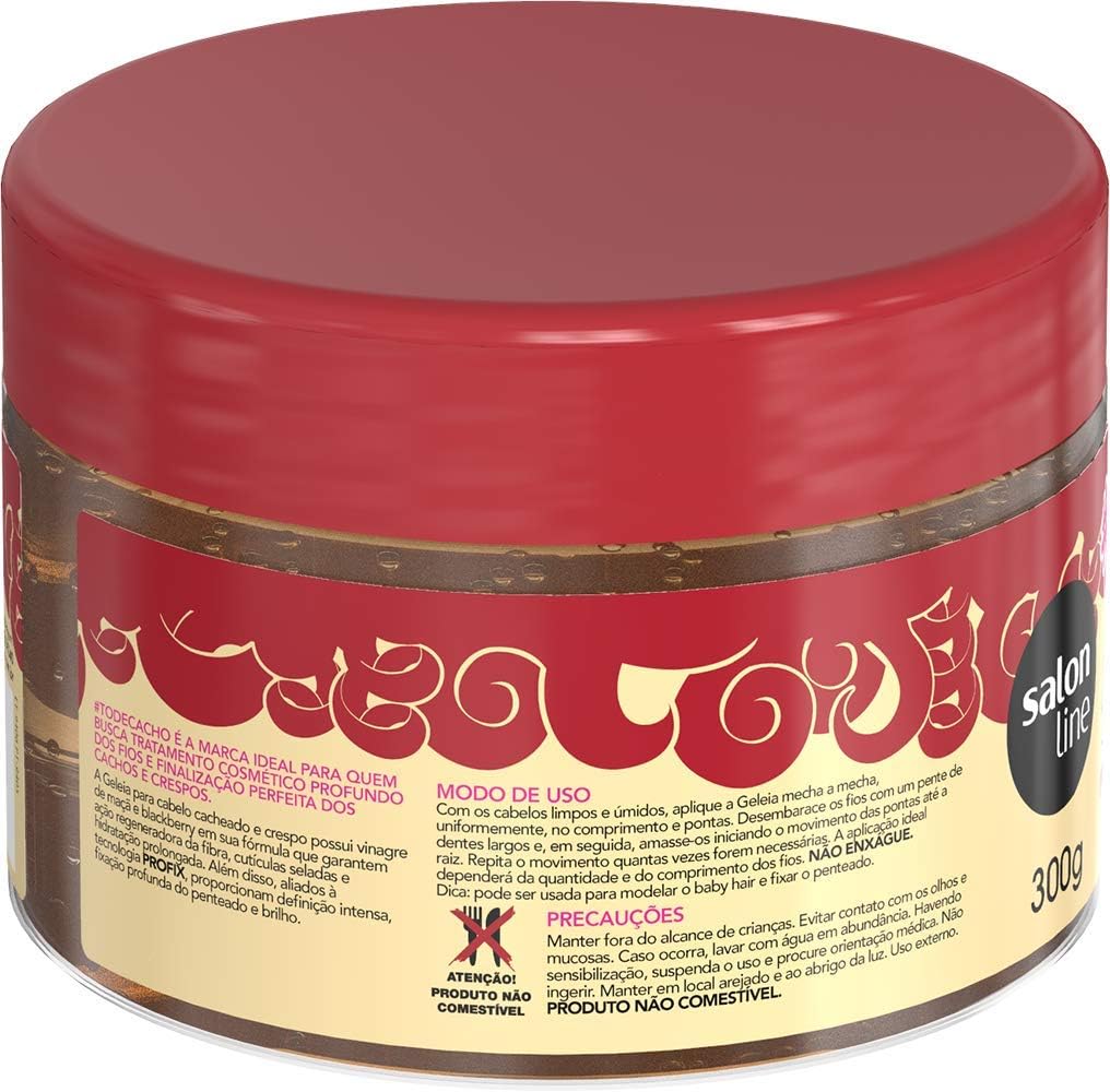Salon Line Linha Tratamento Todecacho Geleia Capilar Vinagre De Maca 300 G Salon Line Traitement Ihavecurls Collection Cidre De Pomme Vinager Cheveux Gelatine Net 300 G Amazon Fr Beaute Et Parfum