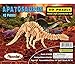 Puzzled Apatosaurus Dinosaur 3D Woodcraft Construction Kit