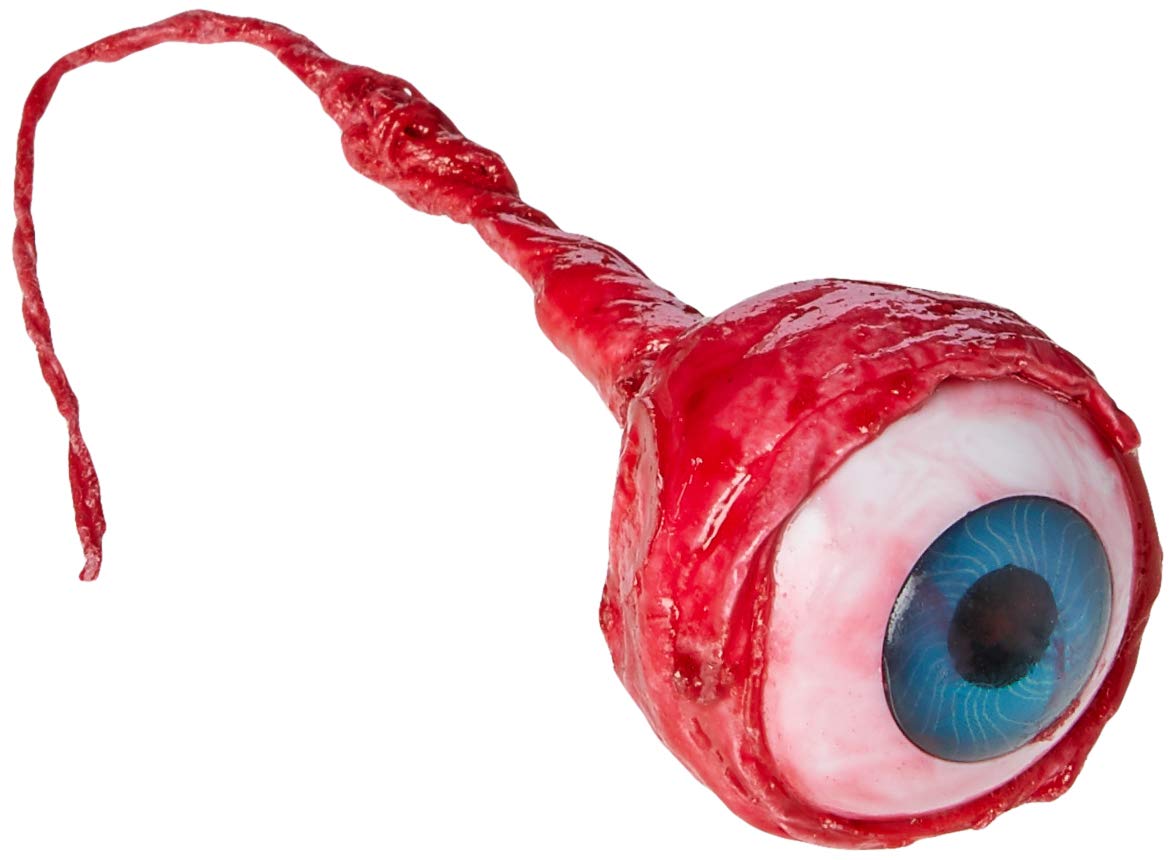 The Rubber Plantation tm Halloween Severed Eyeball Decoration Prop