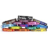 thick embroidered dog collars