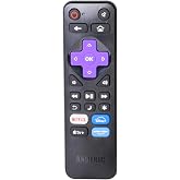 Replacement Universal Remote Control for Roku Streaming Player and TVs | NOT FOR STICKS. for TV (with Learning) and Streaming Devices (IR). Replaces All RC-AFIR, RC-ALIR and RC280 Remotes