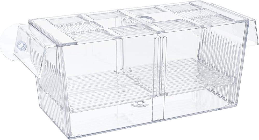 Uniclife Aquarium Fish Breeding Box Hatchery Incubator with Suction Cups