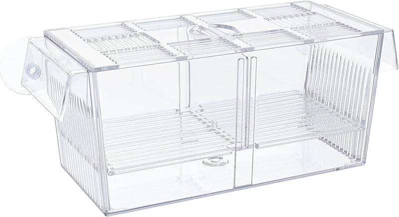 Uniclife Aquarium Fish Breeding Box Hatchery Incubator with Suction Cups