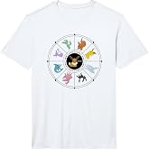 Mens Pok&eacute;mon Eevee Evolution Wheel Performance T-Shirt