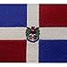 Dominican Republic Flag Embroidered Emblem Caribbean Iron On Sew On National Patch