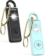 TECKNET Personal Safety Alarm 130 dB USB Rechargeable with Light view 1