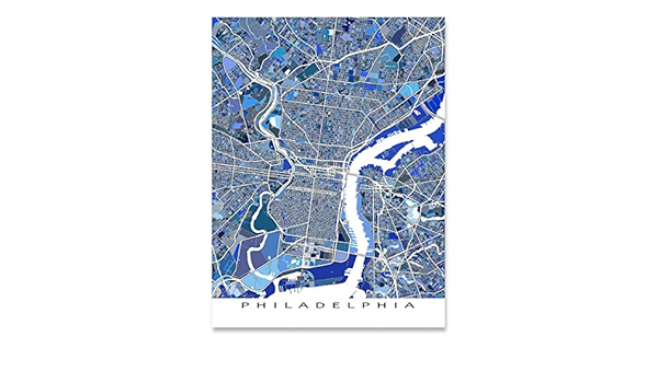 The Bottom Philadelphia Map Amazon.com: Philadelphia Map Wall Art Print 8X10, Philadelphia Posters And  Prints 24X36, Handmade Blue Geometric Philadelphia City Posters,  Philadelphia Decor By Maps As Art : Handmade Products