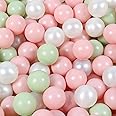 TRENDBOX 100 pcs Macaron Ball Pit Balls Plastic Balls for Ball Pit Pool Playpen Babies Kids Children Birthday Parties