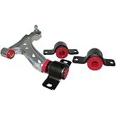 Prothane 05-13 Ford Mustang Front Control Arm Bushings (Rear Bushings Only) - Red