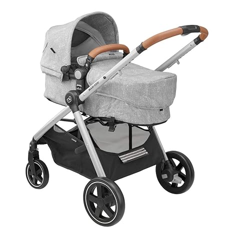 Bebe Confort Zelia Leichter Kinderwagen Neigbar Kompakter Verschluss Wendbar Vorne Strasse Vorderseite Mama Fusssack Inklusive Nomad Grau Amazon De Baby