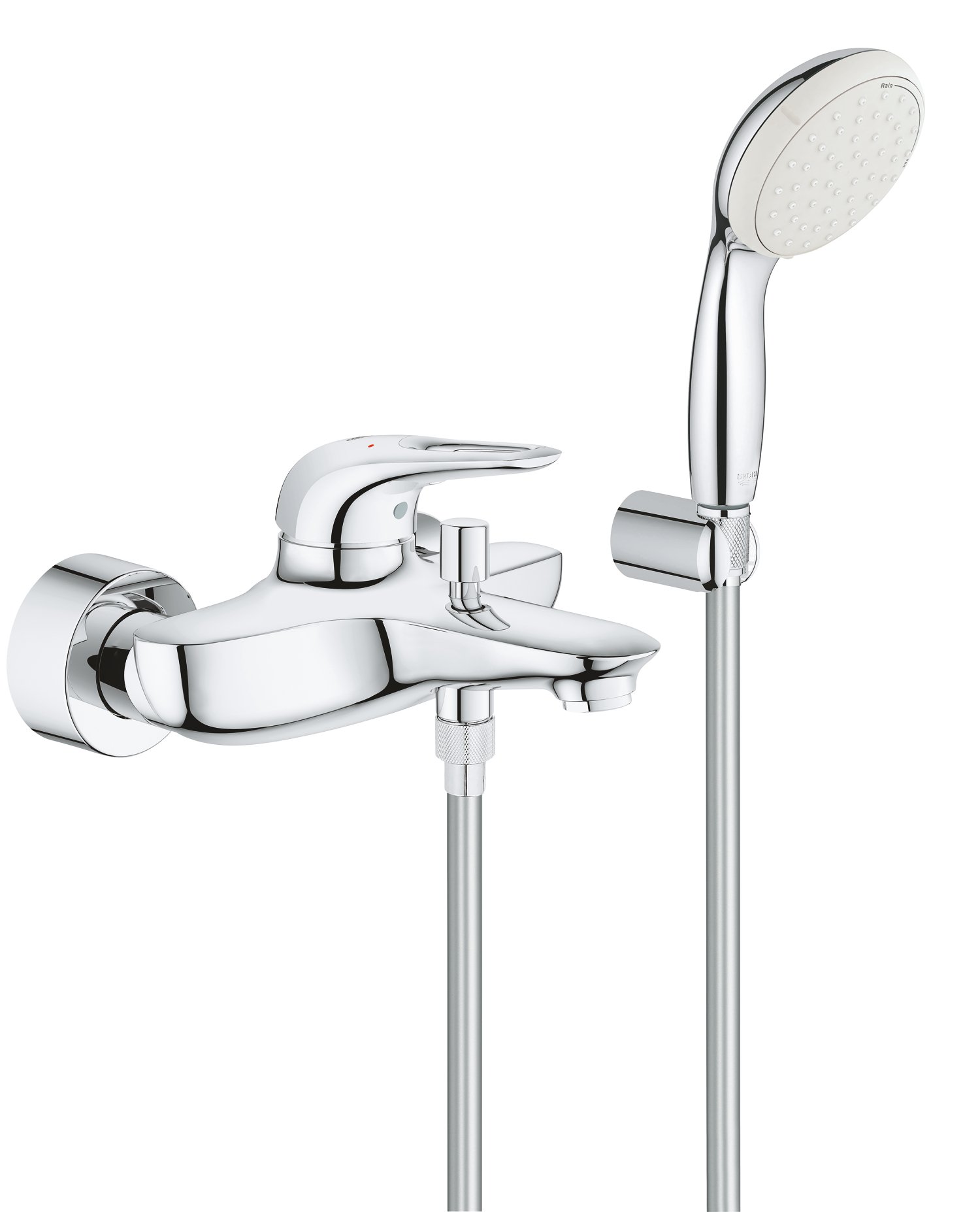 GROHE Eurostyle 2015 Single-Lever Bath/Shower Mixer 1/2" Chrome 3359230A