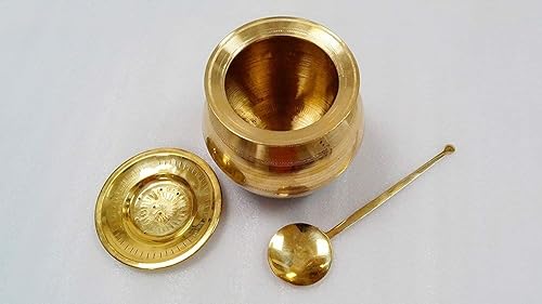 Bronze Pongal Paanai Set,Pithalai cooking pot,Chettinad Pongal Kolam ...