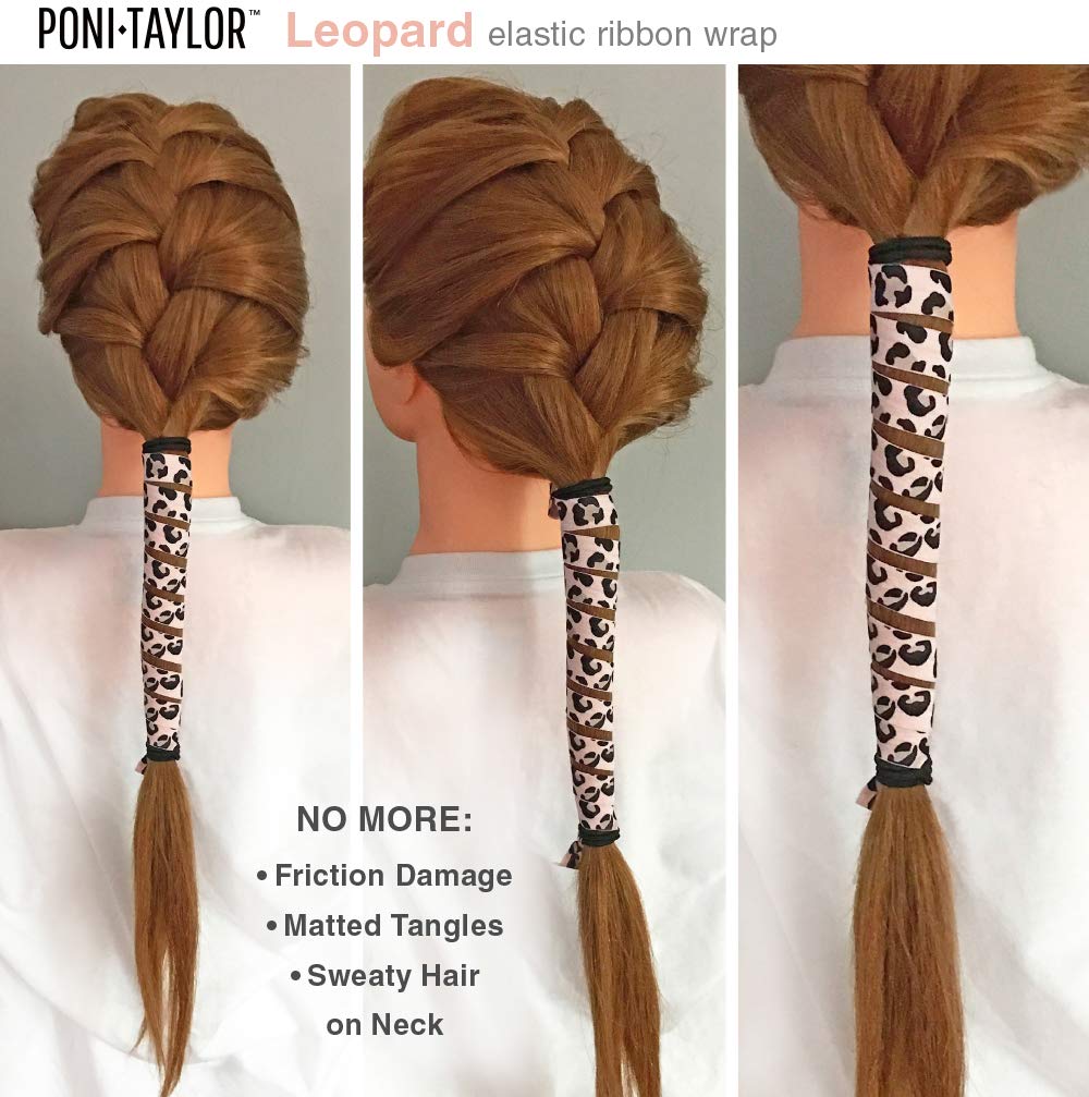 Amazon Com Ponytail Wrap Fitness Elastic Long Hair Glove