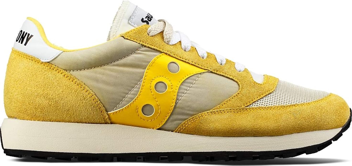 saucony yellow jazz