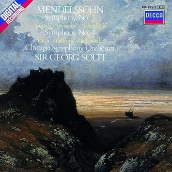 Mendelssohn Felix Mendelssohn Symphonies Nos 3 4 Amazon Com Music