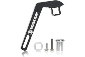 REDSPIDER Transmitter Steering Wheel Trigger One-Handed Control Adaptere from for Traxxas Controller Transmitter Upgrade Parts (Black)