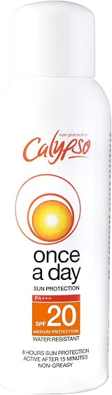 Calypso Calypso Once A Day Sun Protection Lotion SPF20 200 ml Pack of 2 view 2