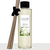 LOVSPA Mojito Lime & Mint Diffuser Oil - Luxury Essential Oils for Diffuser Refill & Air Freshener Room Spray - Long-Lasting & Natural Home Fragrance, Scented Oil for Diffusers, USA Made, 4oz