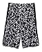 Under Armour Boys' Eliminator Printed Shorts, White (101)/Meridian Blue, Youth X-Large