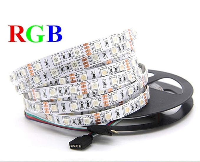 JUMP START Remote Flexible RGB LED Strip Light-Colour Changing Decoration with IR Controller (5 m)