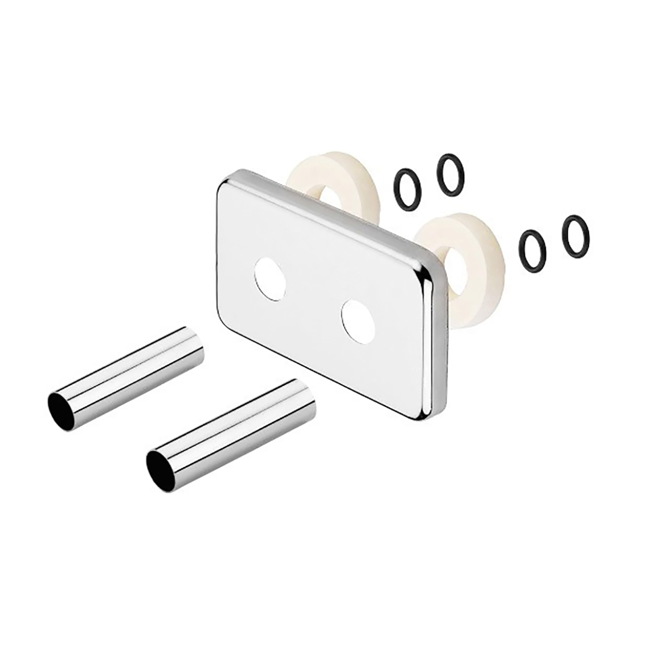 Accessory Pipe Masking Set - Integrated For 50Mm Connections, 70Mm, Chrome