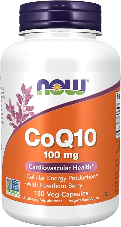 Now Foods Coq10 100mg Mit Weissdornbeere 180 Vegetarische Kapseln Amazon De Drogerie Korperpflege