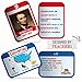 Kids USA Presidents and States Pocket Flash Cards - 95 cards with beautiful images for each State Bird, Flower, Flag, Tree and more - Educational Civics for Kids