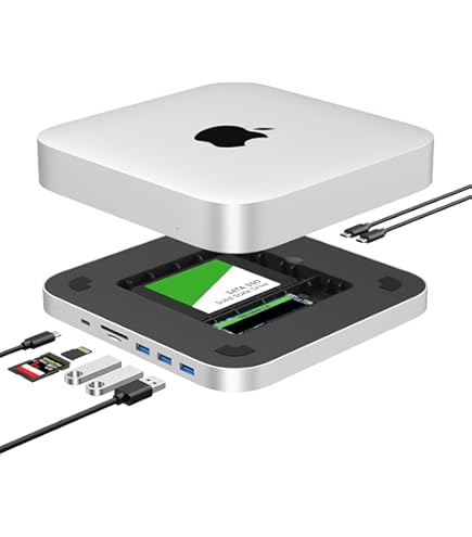 Amazon.com: Satechi USB C Hub, Type-C Aluminum Stand & Hub, USB-C