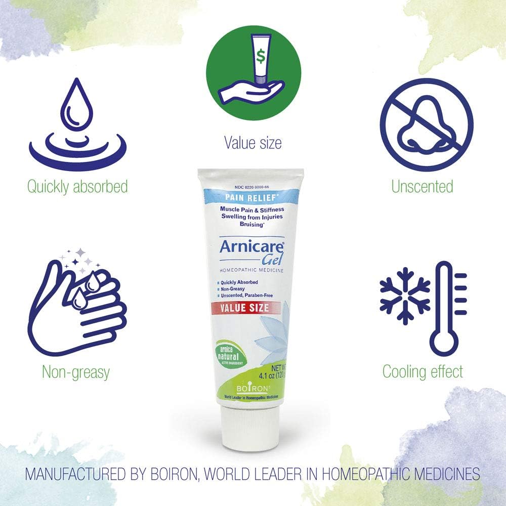 Boiron Arnicare Gel 4.1 Ounce (Pack of 1) Topical Pain Relief Gel: Health & Personal Care
