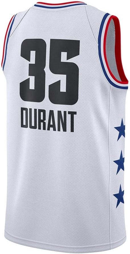 Amazon Co Jp バスケットボールジャージ バスケットボールジャージー ケビン デュラント 35 冷却し 通気性ファブリックロッカーバスケットボールシャツベストベストtシャツ Xs Xxl Size L ホーム キッチン