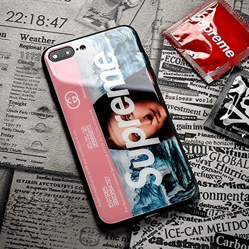 iPhone6s Case, iPhone6 Case, DWARM Street Fashion Mona Lisa Tempered Glass Slim Fit Case for iPhone6s