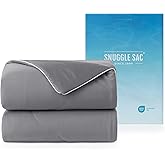 Snuggle Sac Natural Viscose Cooling Comforter Queen Size, Lightweight Breathable Silky Cooling Bedding with Q-Max>0.45 for Bedroom, Home Decor, Hot Sleepers & Night Sweats, Dark Grey 90"x90"