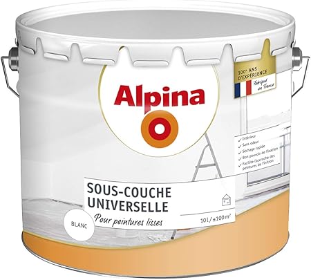 Alpina Sous Couche Universelle Mat Blanc 10l 100m Amazon Fr Bricolage