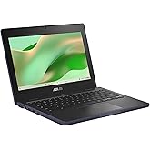 ASUS Chromebook CR11 Ruggedized Laptop, 11.6” Display, Intel Processor N100 Processor, 4GB RAM, 64GB eMMC Storage, Antimicrobial Guard, Spill-Resistant Keyboard, Mineral Grey, CR1104CGA-AS44