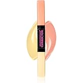 AmazingCosmetics Dual Color Corrector Concealer Makeup - Full Coverage for Dark Circles, Redness, Discoloration & Hyperpigmentation