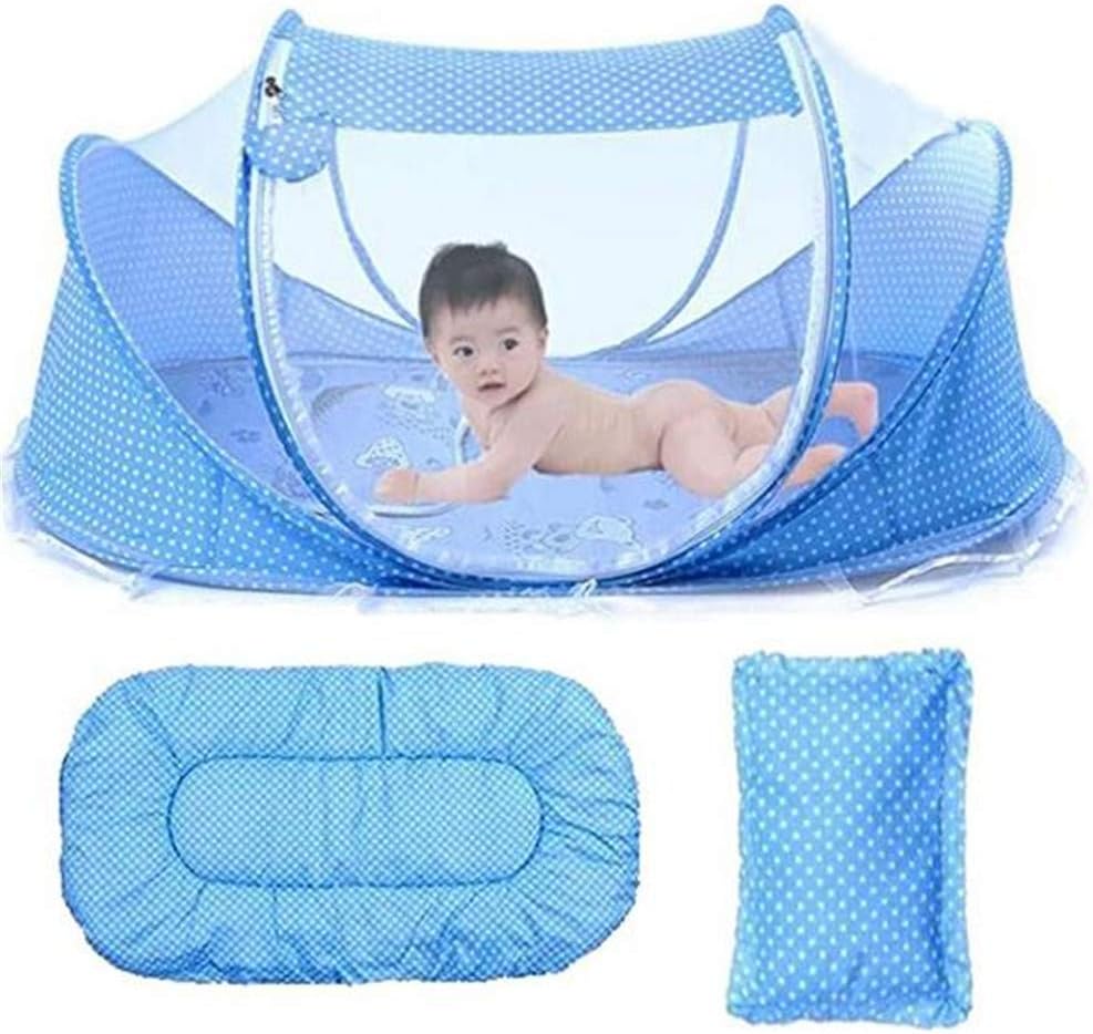 newborn bed with mosquito net