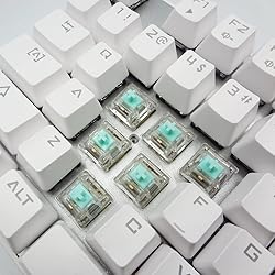 DUROCK Linear Switches, Creamy Green Stem L2 Linear