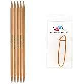 Takumi Bamboo Knitting Needles, Double Pointed, Size 7