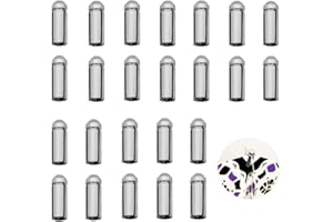 LNQ LUNIQI 24 Pcs Dart Flight Wing Savers Protectors Aluminum Alloy Dart Wing Corrector Fixed 90 Degrees Professional Competi