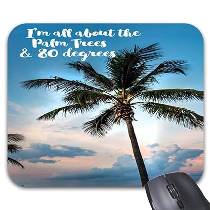 Amazoncom Beach Quotes With Palm Trees Mouse Pads 986 X