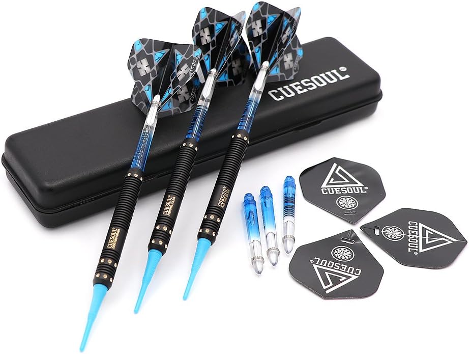 Black Scorpion CUESOUL New Soft Tip Darts with 16 Grams